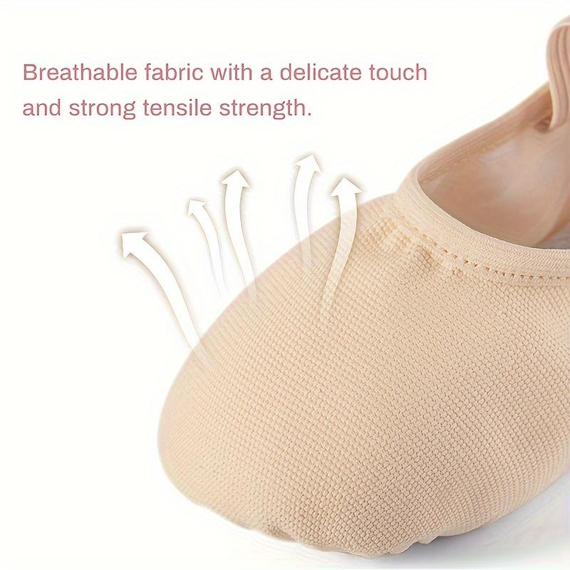 Girls' Solid Ballet Shoes Dance Shoe, Children's Dance Shoe, Comfortable and Breathable Adjustable Sneaker, Providing Children with Better Performance