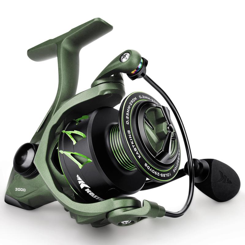 KastKing Spartacus II Fishing Reel - New Spinning Reel – Sealed Carbon Fiber 22LBs Max Drag - 7+1 Stainless BB for Saltwater or Freshwater – Gladiator Inspired Design – Great Features