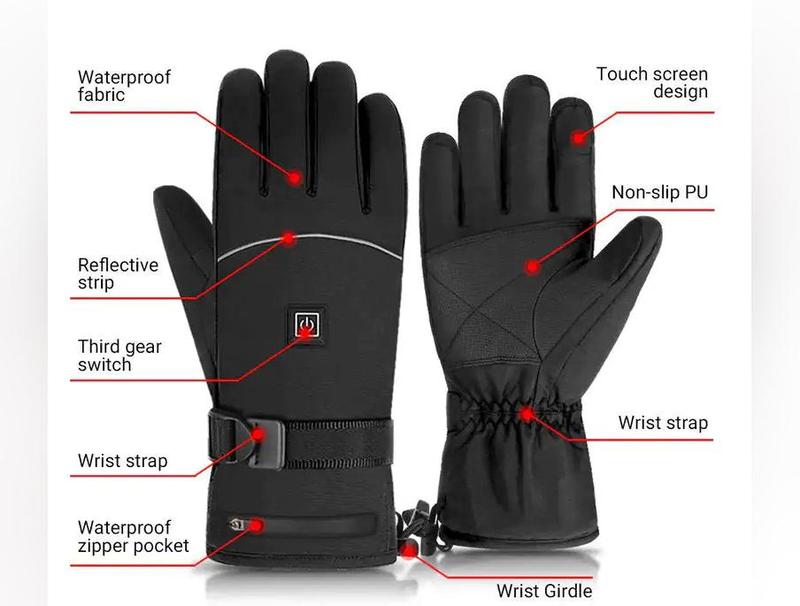 Heated Snow Gloves