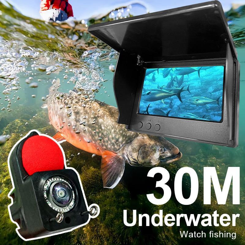 Underwater Fishing Camera, Fish Finder with 4.3 Inch Screen and Waterproof Camera, Fall Gifts, Underwater Fish Finder, Fishing Equipment, Fishing Stuff, for Fish Tank, Christmas Gift