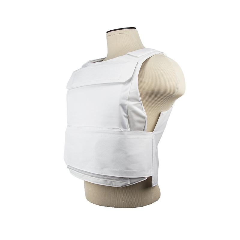 NEW DISCREET Weight Vest For Training CARRIER M-2XL ADJUSTABLE WHITE CARRIER ONLY!!!