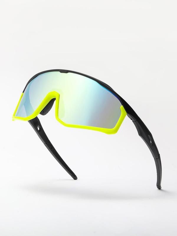 Unisex's Sporty Cycling Sunglasses, Outdoor Uv400 Anti-uv Cycling Sunglasses, Windproof & Sandproof Sunglasses for Outdoor Sports