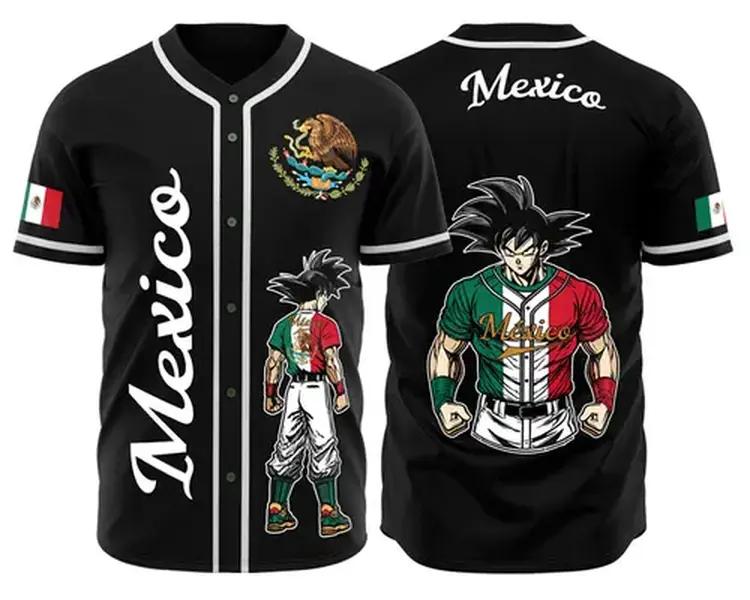 Mexico Goku Baseball Jersey