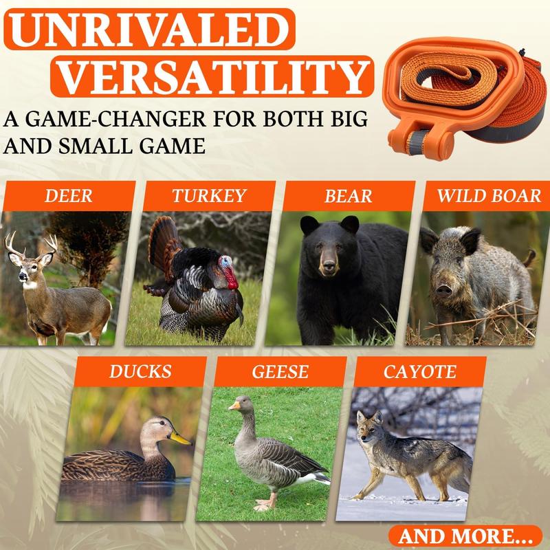 MULS: Deer Drag and Harness Hunting Gift For Men Every Way to Drag a Deer in ONE Product Fast & Easy! Hunting Gear Deer Dragging Rope