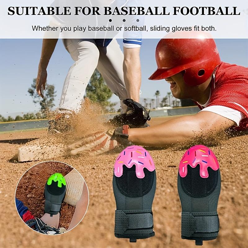 [Local warehouse shipments] 1pc ProPlayer Baseball Slide Glove, Elastic Sliding Hand Protector for Youth, Universal Left & Right Hand, PP Material, Non-Finger Exposure, Training Fielding Mitt for Baseball & Softball Flexible Baseball