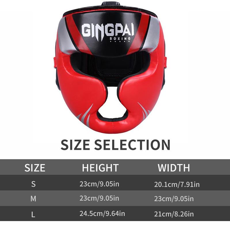 Boxing Headgear, Full Face Protective Headgear, Thickened Face & Head Protection Gear for Boxing & Martial Arts, Sports Equipment for Men & Women