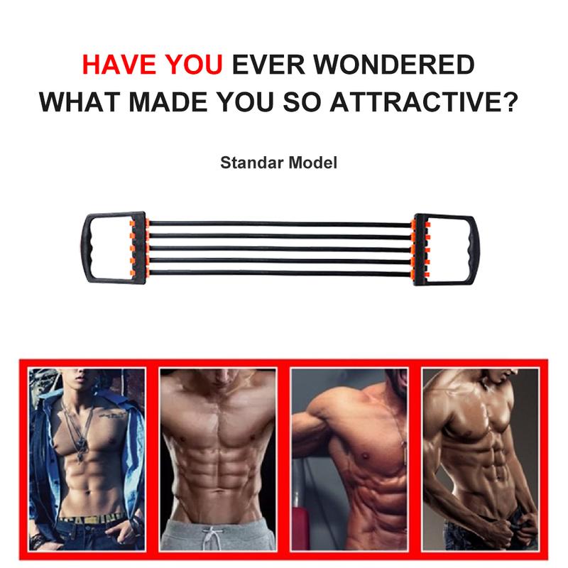 Exercises Elastic Band Chest Extender Puller Sport Adjustable Chest Expansion Resistance Band For Gym and Home Fitness Workouts Training