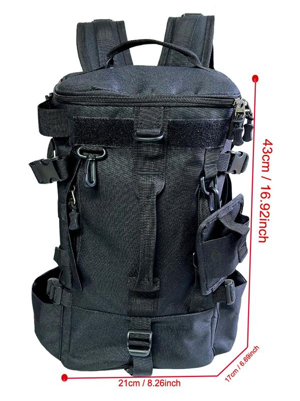 Fishing Backpack with Rod Holder, Multifunctional Large Capacity Fishing Bag, Sports Bag for Outdoor Activities