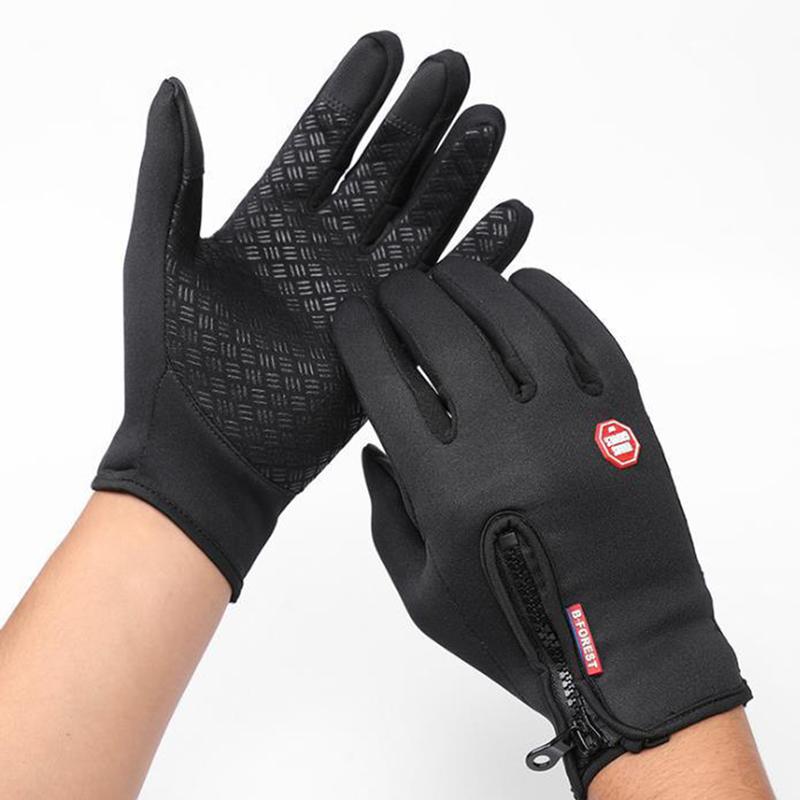 Gloves Touch Screen Windproof Gloves Warm and Adjustable Suitable for Outdoor Running, Cycling, Fishing, Skiing and Other Sports and Work Warm Gloves.