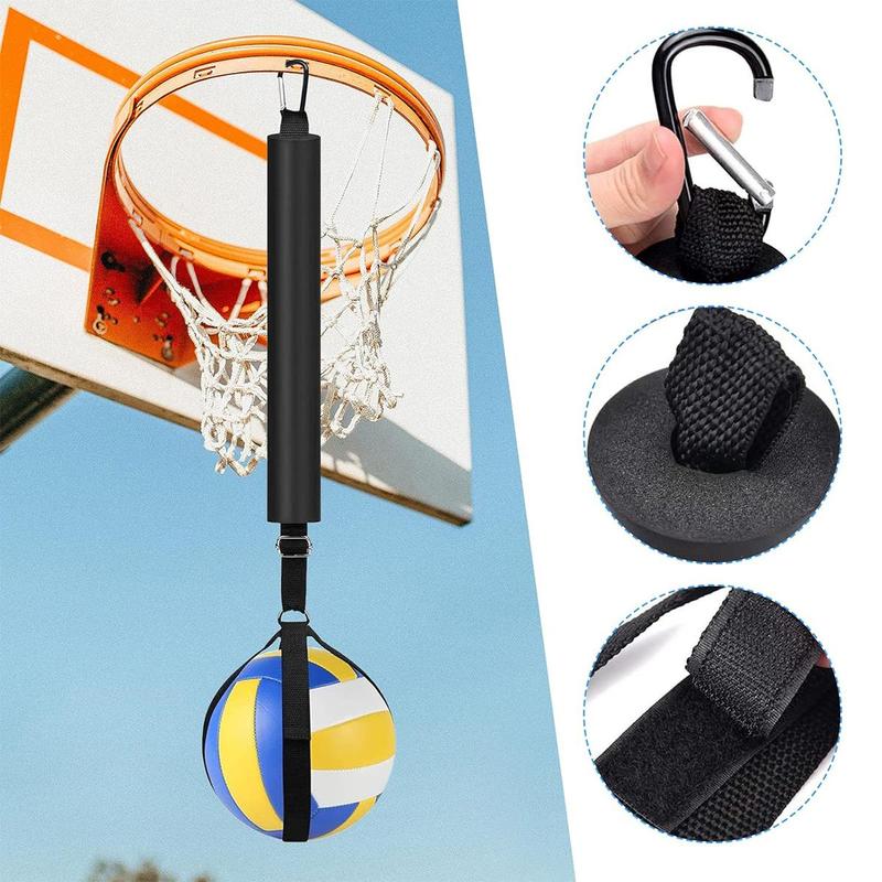 Volleyball Spike Trainer, Self Training Volleyball Resistance Band with Adjustable Waist Belt, Ball Bag & Hand Strap for Practice Attack, Beach Volleyball Accessories