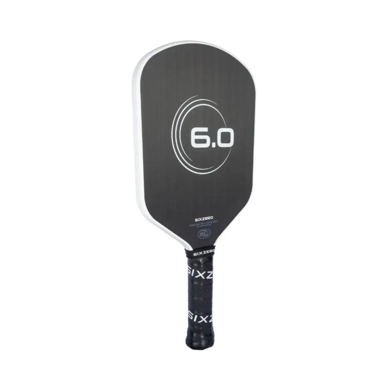 Six 6.0 Zero Pickle Ball Paddle Infinity Edgeless Double Black Diamond Control 16mm - Unleash Your Potential with the Infinity Series Double Black Diamond Paddle