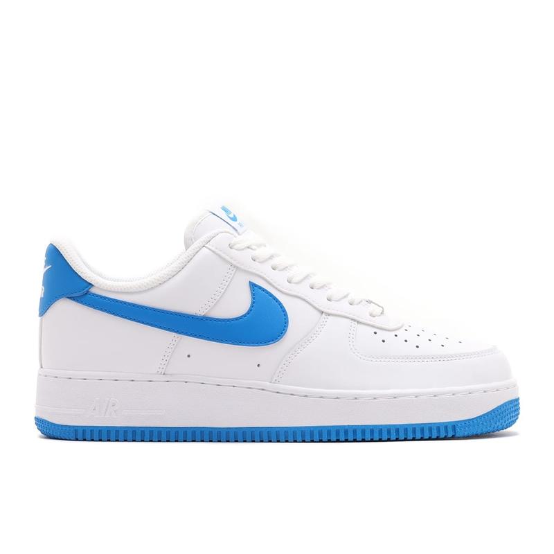 Nike Air Force 1 Low '07 White Photo Blue FJ4146-103 Men's Fashion Sneaker New