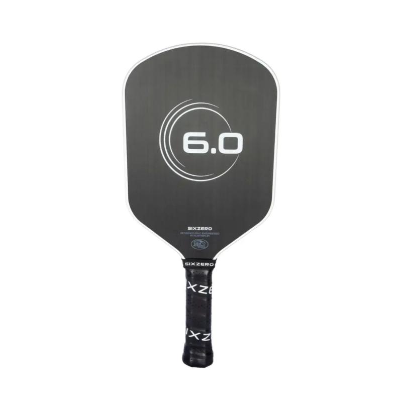 Six 6.0 Zero Pickle Ball Paddle Infinity Edgeless Double Black Diamond Control 16mm - Unleash Your Potential with the Infinity Series Double Black Diamond Paddle