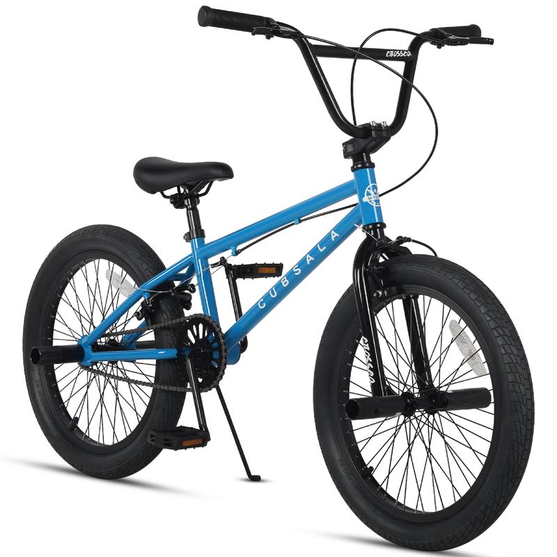 cubsala Crossea 18 20 inch Freestyle BMX Bicycle for Boys Girls and Beginner-Level Rider, Multiple Colors