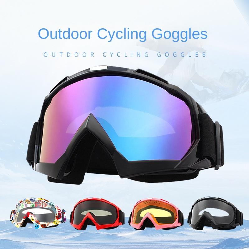 Dirt Bike Goggles Motorcycle Riding Ski Windproof Glasses clear that fit vintage mountain desert snow sport glass