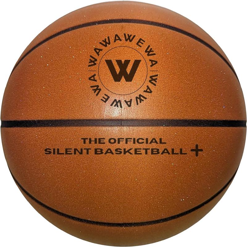 Silent Basketball Size 7 Grooved Airless Foam for Quiet Indoor Training Summer Sale