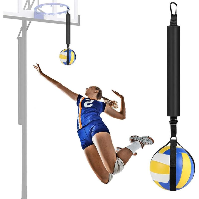 Volleyball Spike Trainer, Self Training Volleyball Resistance Band with Adjustable Waist Belt, Ball Bag & Hand Strap for Practice Attack, Beach Volleyball Accessories