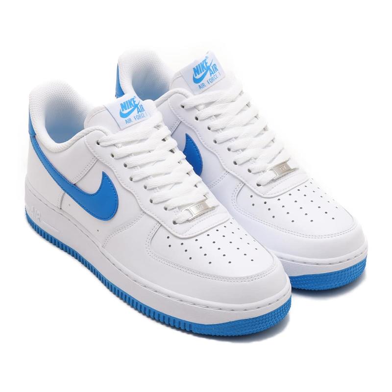 Nike Air Force 1 Low '07 White Photo Blue FJ4146-103 Men's Fashion Sneaker New