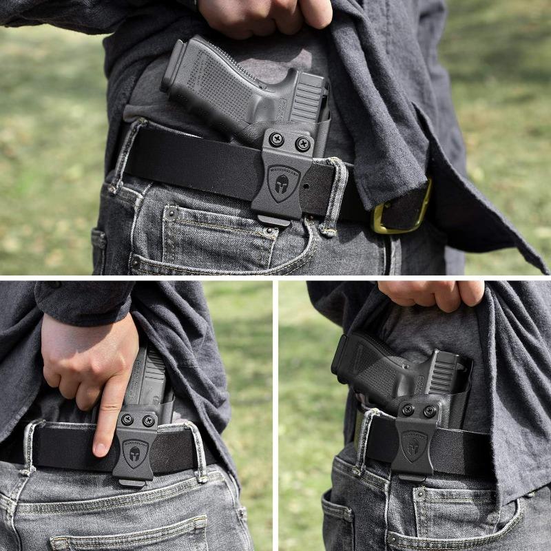 WARRIORLAND IWB Kydex Holster Fit: Ruger Security 9   Security 9 Compact, Inside Waistband Concealed Appendix Carry Holster, Adj. Cant & Posi-Click Retention,Right Waterproof Outdoor