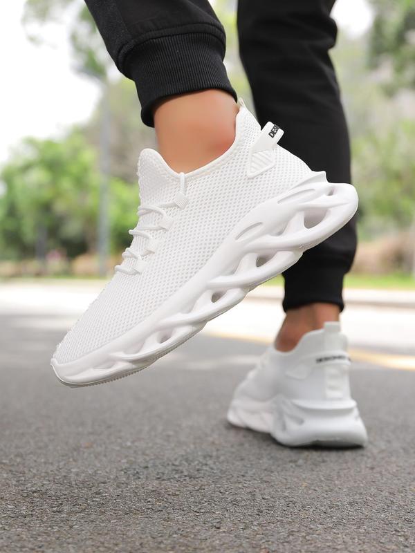 Women's Sporty Lace Up Running Shoes, Casual Breathable Comfortable Sports Shoes, All-match Round Toe Shoes for Daily Wear