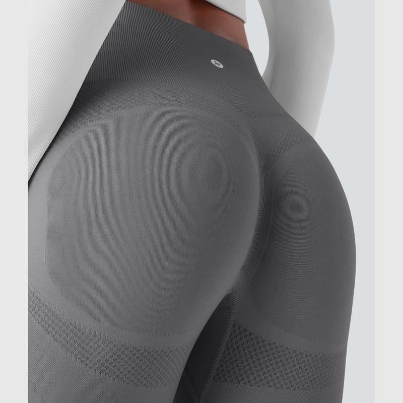 Halara Seamless Flow High Waisted Tummy Control Butt Lifting 7 8 Yoga Leggings