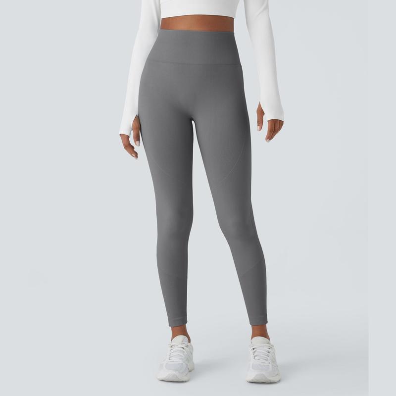 Halara Seamless Flow High Waisted Tummy Control Butt Lifting 7 8 Yoga Leggings