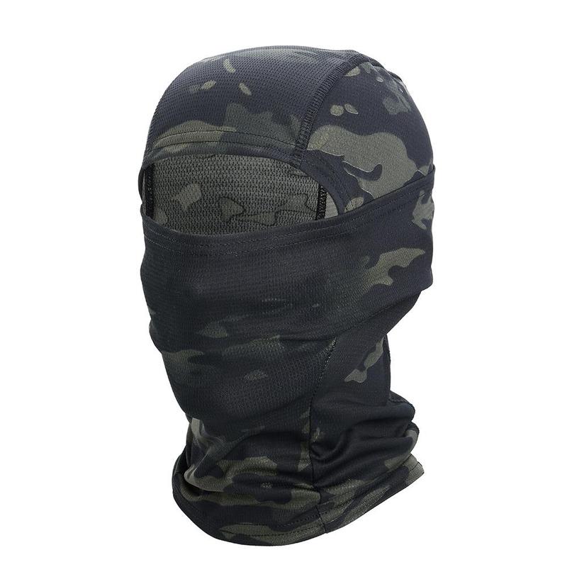 Balaclava Mask, Multi-color Camouflage Print Face Mask, Breathable Quick Dry Sports Hood Headwear, Breathable Full Face Mask for Outdoor Activities, Men Gifts