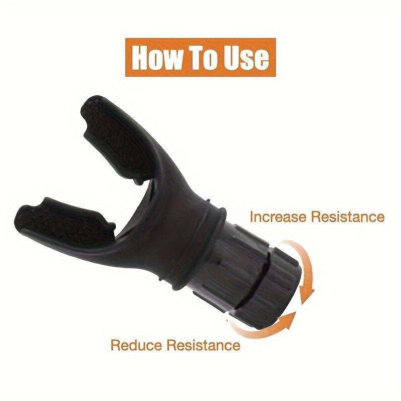 Adjustable Resistance Breathing Trainer, Professional Lung Function Exercise Tool for Home Gym Workout, Aerobics Accessories, Christmas Gift