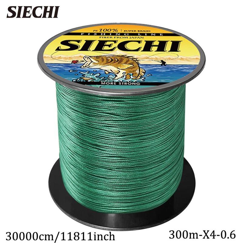 4 Strands Braided Fishing Line, 300m 500m 1000m Strong Power Multifilament PE Line, Carp Accessories, Professional Fishing Accessories