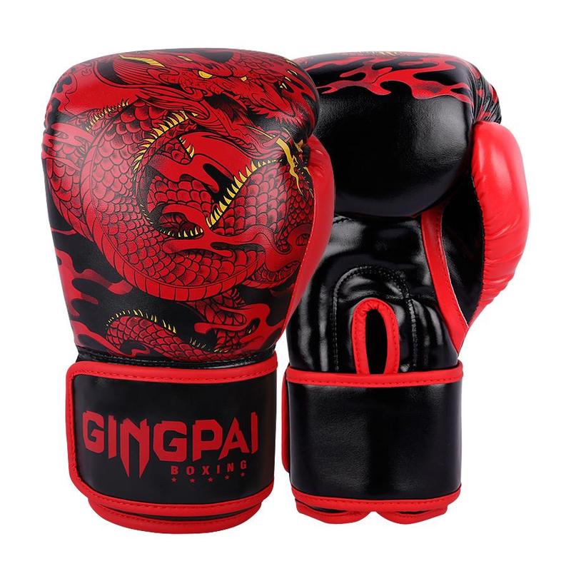 Professional Boxing Gloves for Training, 1 Pair Thickened Boxing Gloves for Men & Women, Sports Boxing Equipment