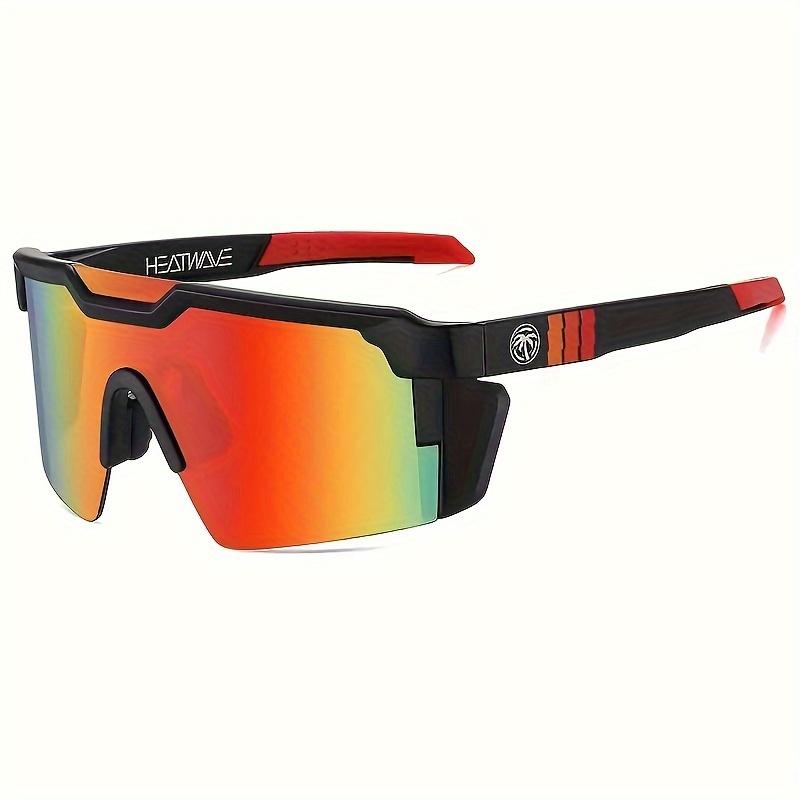 2 Pairs Heatwave Sports Glasses for Men & Women - Hiking Polycarbonate Lenses, Durable PC Frame, Retro Fashion Outdoor Adventure Eyewear, Ideal Christmas or New Year Gift