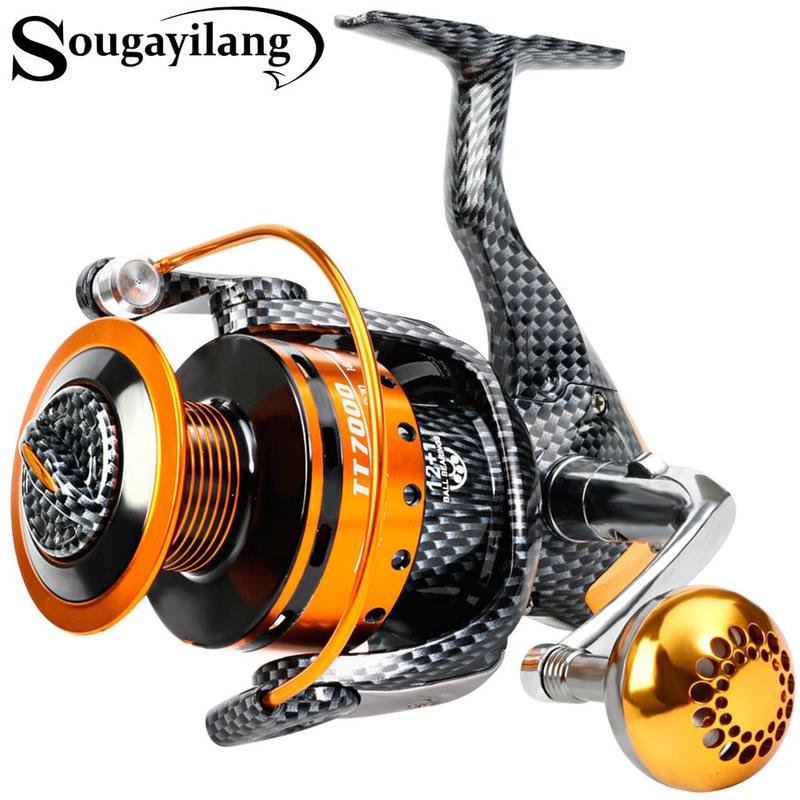 Fishing Reel, 1 Count 5.2:1 Gear Ratio Spinning Fishing Reel, Fishing Accessories for Saltwater and Freshwater Fishing