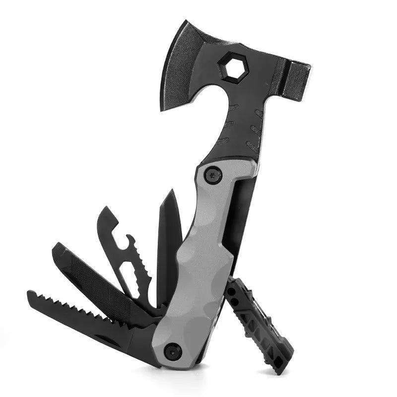 Outdoor Multifunctional Axe Camp Hammer Fire Lifesaving Axe