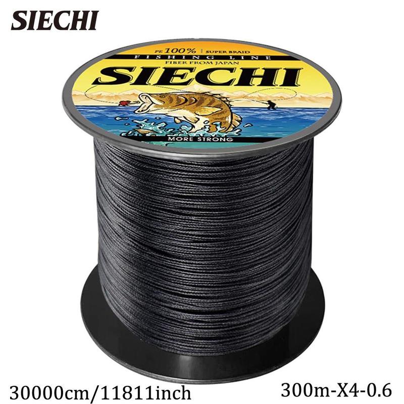 4 Strands Braided Fishing Line, 300m 500m 1000m Strong Power Multifilament PE Line, Carp Accessories, Professional Fishing Accessories