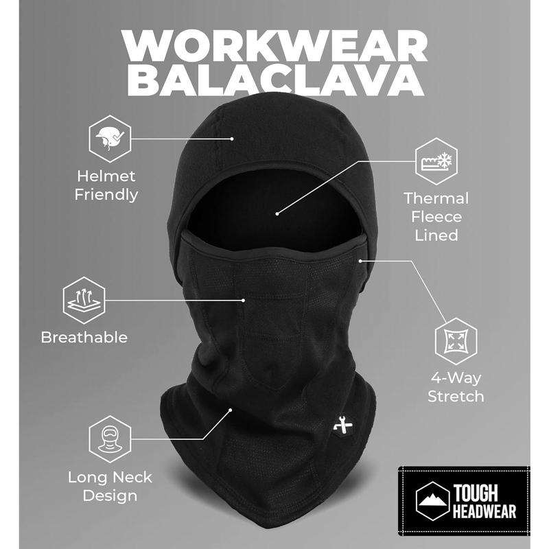 Full Face Mask for Cold Weather,Mens Balaclava Face Warmer- Winter Fleece Ski Masks Motorcycle & Construction