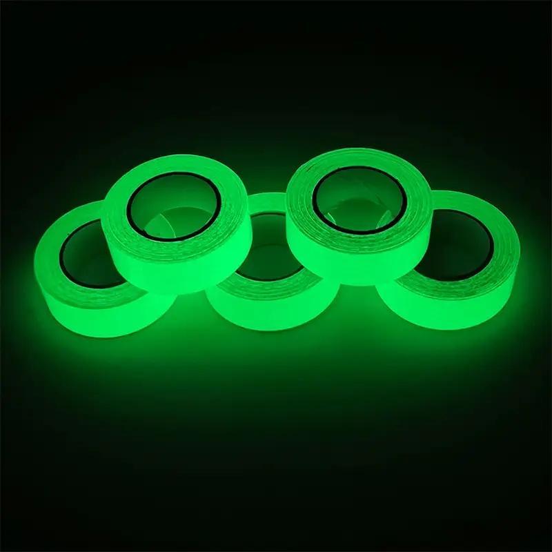 Glow In The Dark Fishing Tape, 2 Counts Fluorescent Green Roll Sticker, Fishing Accessories For Outdoor Fishing