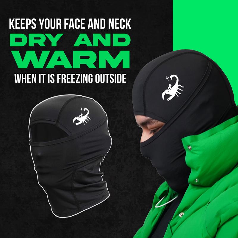 True-Elite Hypherwarm Ultimate Balaclava Ski mask Football Premium Yeat mask Hood Balaclava | Full Face, Lightweight, Windproof & Moisture Wicking