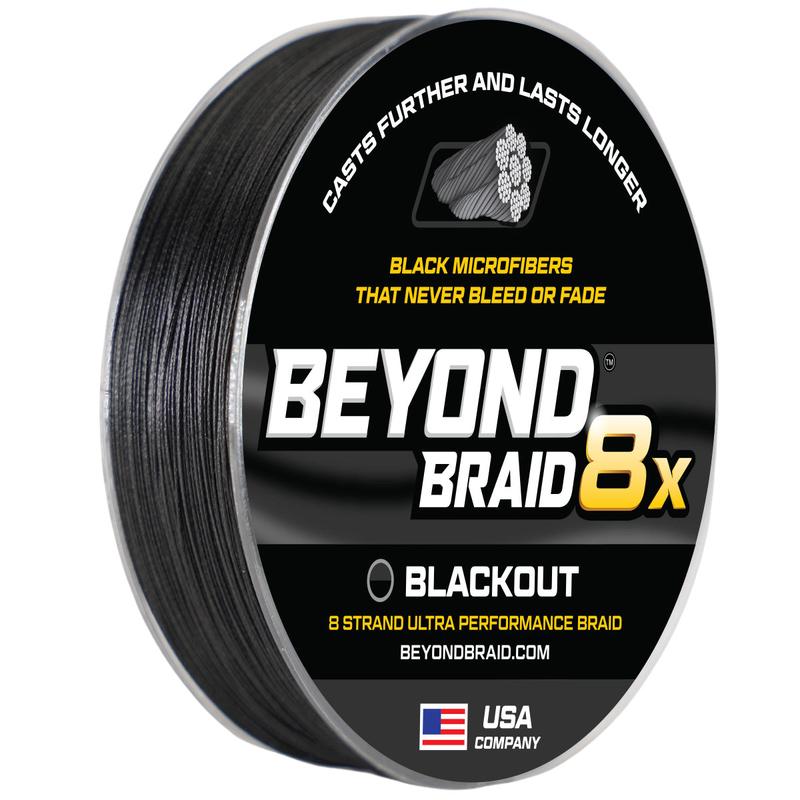 Blackout 8X NO FADE BRAID - Ultra Performance 8 Strand