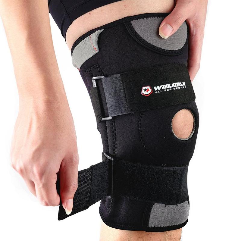 Adjustable Knee Pad, Breathable Basketball Sports Knee Support for Running Jumping Cycling, Sports Protective Gear, Knee Compression Sleeve for Arthritis, Protective Equipment for Outdoor Sports, Men's Football Gear, Protective Gear, Christmas Gift