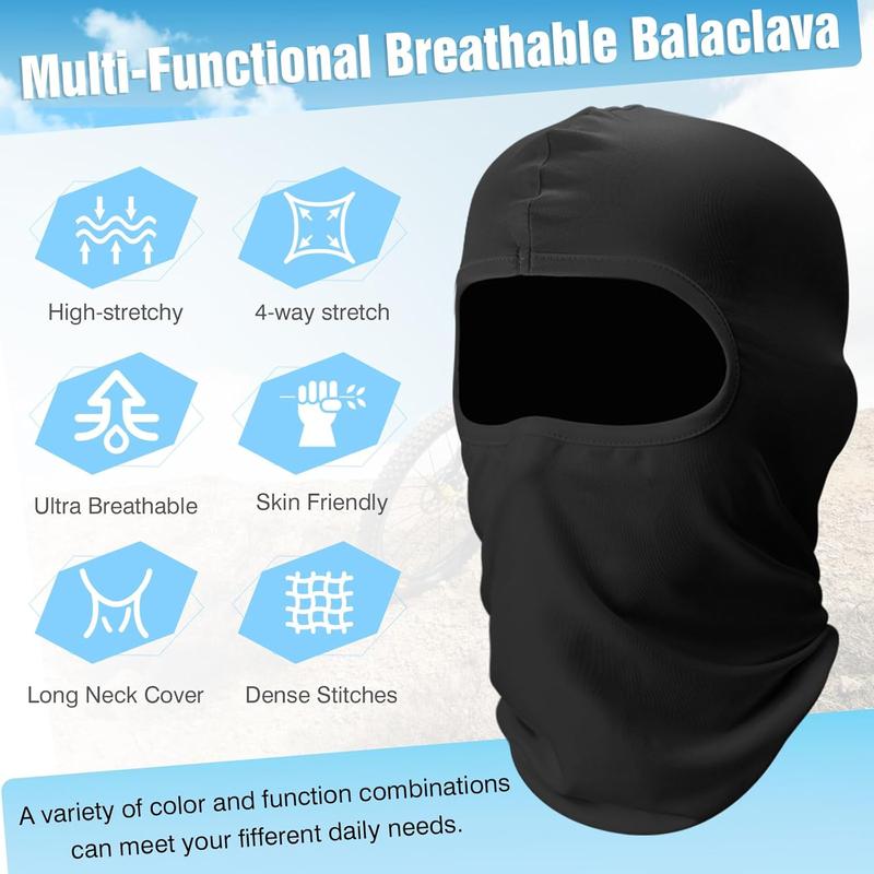 6 Pack Balaclava Ski  Mask:   Gaiter Full  Mask for Men Women