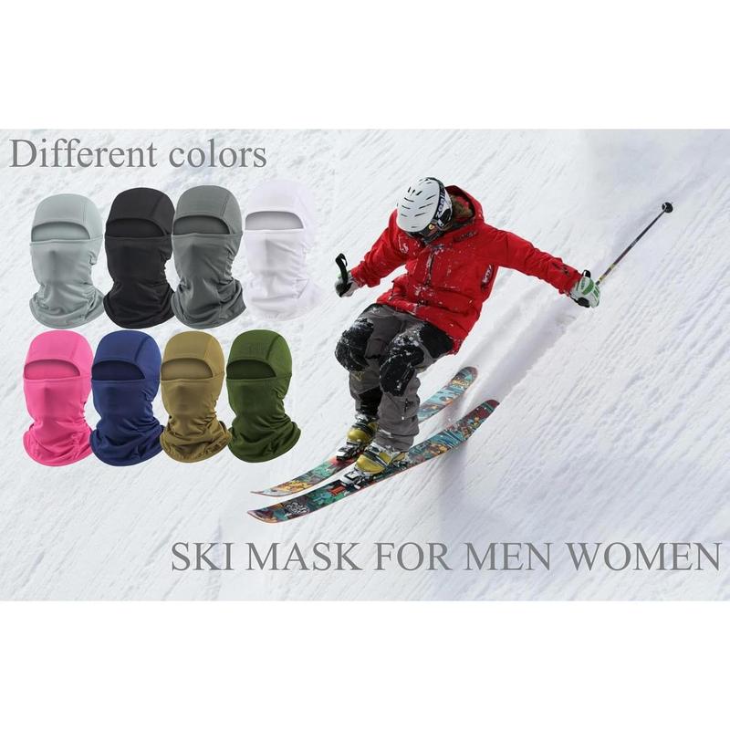 Balaclava Ski Mask for Men Women Breathable Shiesty Mask Full Face Cover Neck Gaiters Scarf for Motorcycle Fishing Cycling