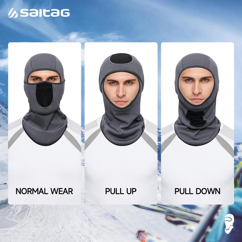 Winter Balaclava Ski Mask for Christmas Gift, 1 Count 2 Counts Warm Face Mask for Cold Weather, Winter Skiing Snowboarding Motorcycling Ice Fishing, Outdoor Work Cycling Face Gear