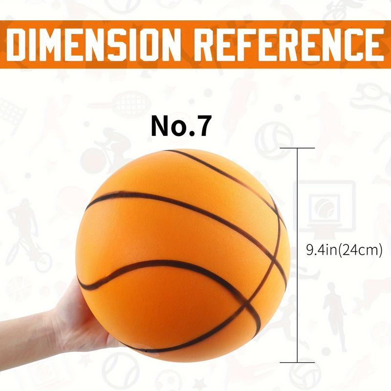 Silent Basketball, Silent Basketball Indoor Fengshui Ball, 2024 Foam Basketball Silent Dunk Basketball Indoor Training,