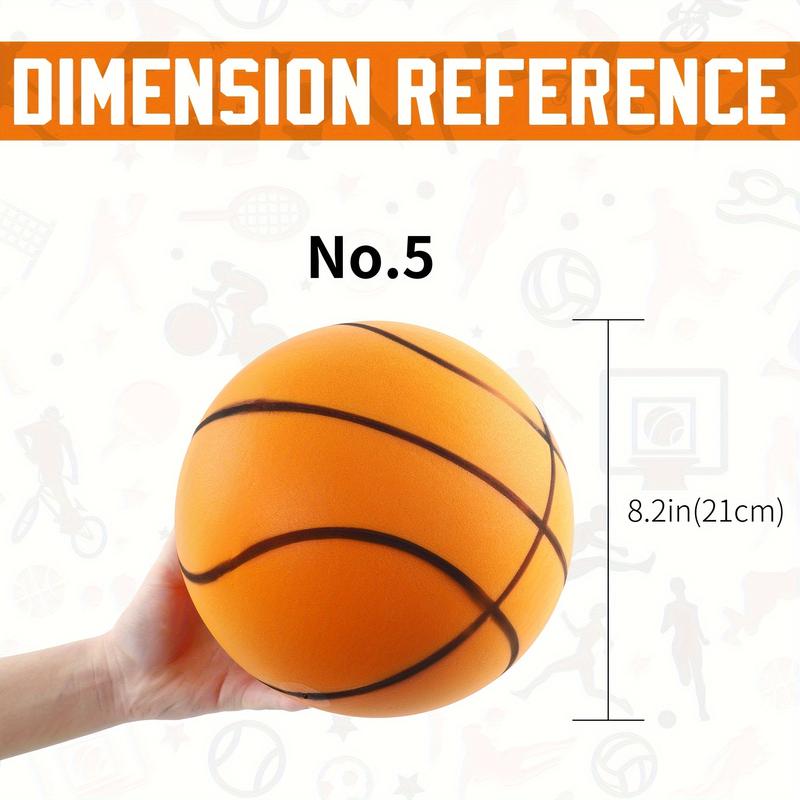 Silent Basketball, Silent Basketball Indoor Fengshui Ball, 2024 Foam Basketball Silent Dunk Basketball Indoor Training,