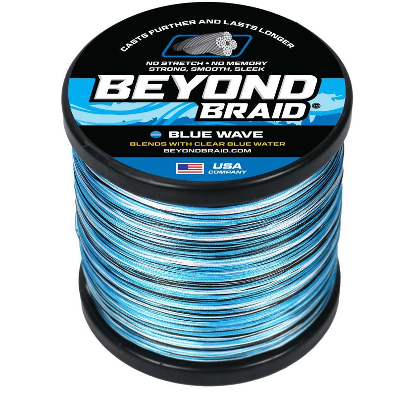 Braided Fishing Line - 300 Yards, Pro Grade Performance for Saltwater & Freshwater- Beyond Braid