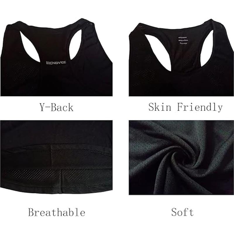 3 Pack Men's Sports Tank Tops Sleeveless Quick Drying Training suitness Shirts suitness Muscle Y-shaped Back T-shirts