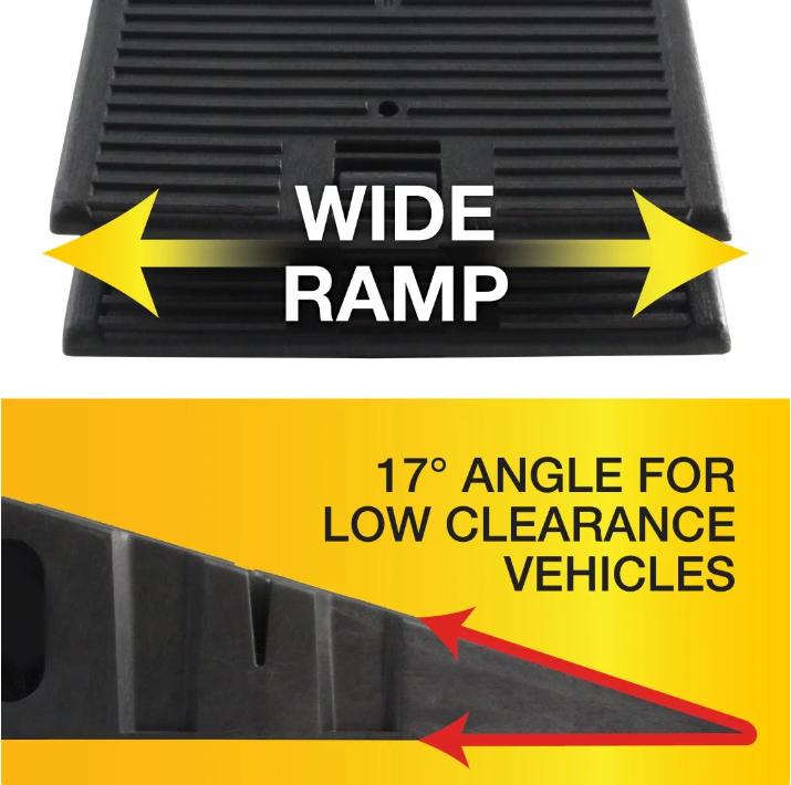 Hopkins RhinoGear RhinoRamps Vehicle Ramp Pair, 12,000lb Capacity, 2 Pieces