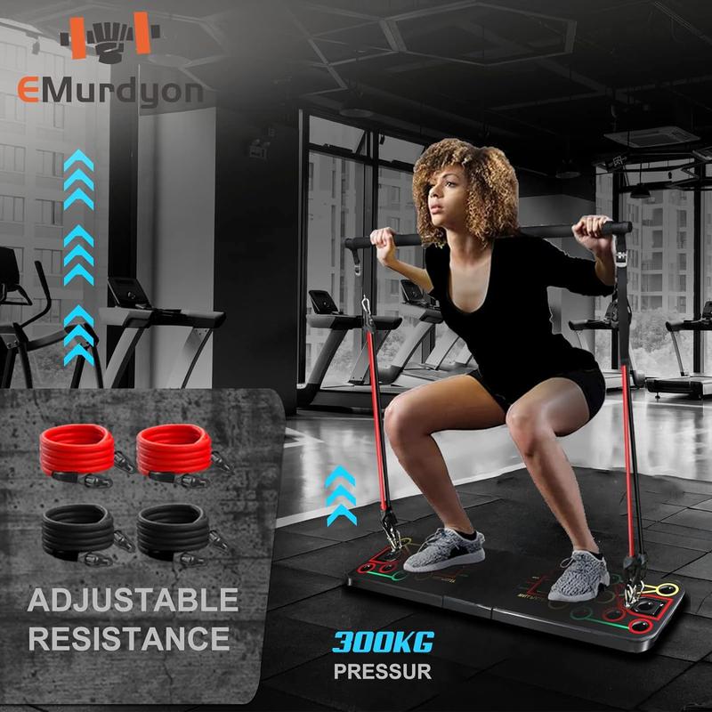 LALAHIGH multifunctional fitness kit:  Effortless Fitness  Small Space Workout  Time and Effort Saving  Flexible Exercise  Helpful Tool for Stay-at-Home Moms  Maintain a Perfect Figure  Easy Slimming Tool