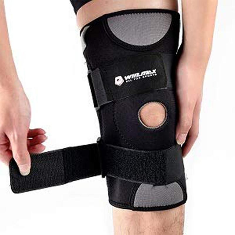 Adjustable Knee Pad, Breathable Basketball Sports Knee Support for Running Jumping Cycling, Sports Protective Gear, Knee Compression Sleeve for Arthritis, Protective Equipment for Outdoor Sports, Men's Football Gear, Protective Gear, Christmas Gift