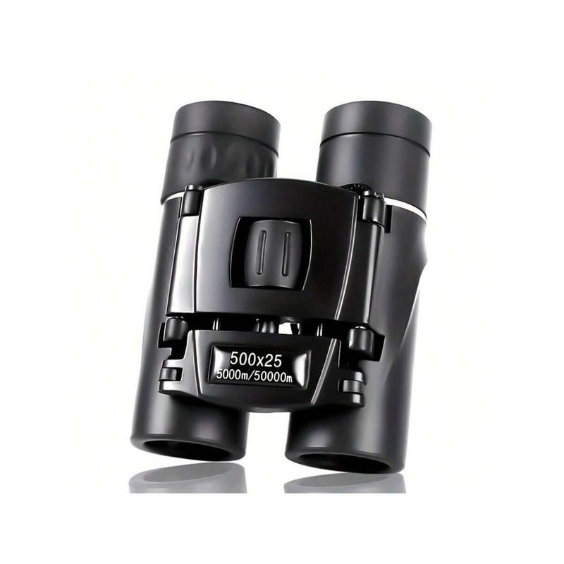 500x25 High-Powered Premium Mini Binoculars - Boasting Crystal-Clear BAK4 Prism, Shock-Resistant Design, And High